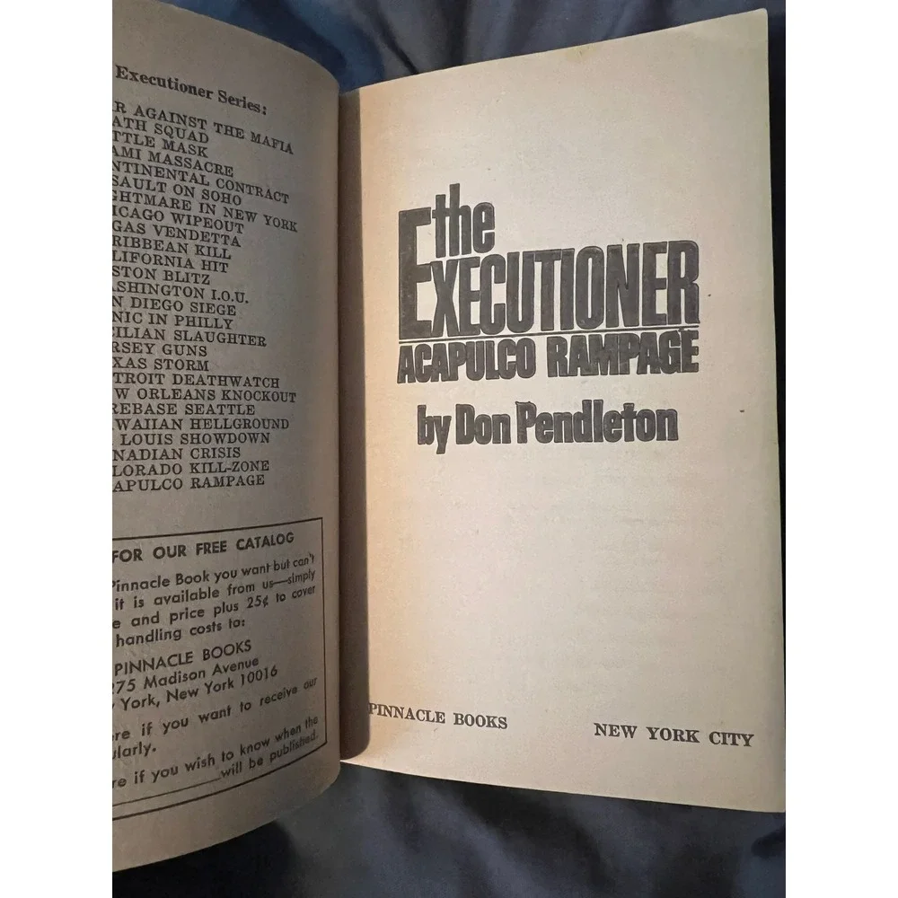 The‎ Executioner, Acapulco Rage, #26 Don Pendleton